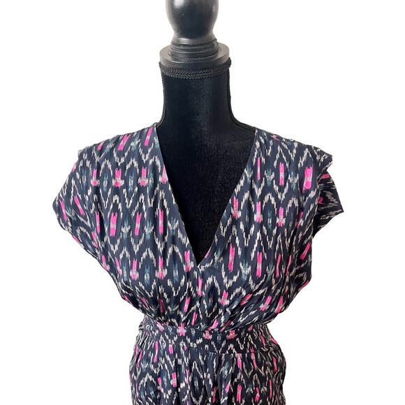 NWT Isabel Marant Étoile Almeya Printed Midi Dress - Size 34 FR - Picture 4 of 7